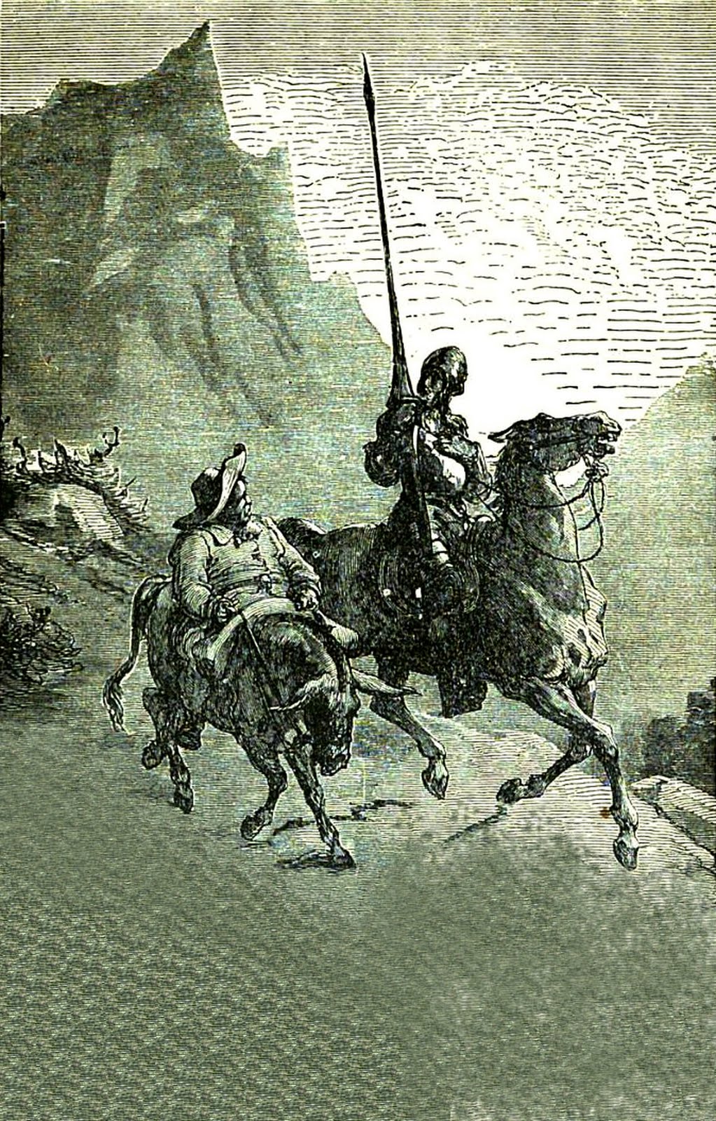 Don Quixote de la Mancha Public Domain Clip Art Photos and Images