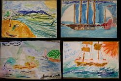 watercolor paintings late grade 5th 4th ship katie moore mrs pm posted