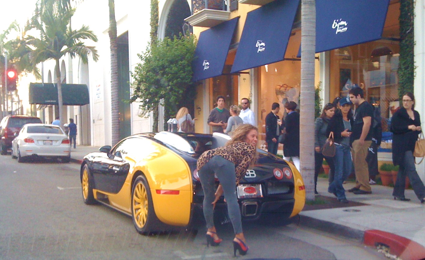 Bugatti Veyron Лос Анджелес