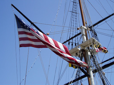 USS Constitution, Baltimore, MD, May 2007. She been in the fight for a long time. photo by, J. Chamberlain
