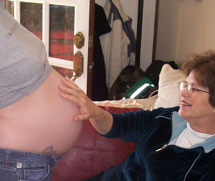 Belly at 8 months