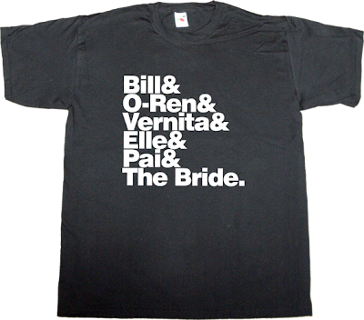 kill bill movie helvetica t-shirt ephemeral-t-shirt