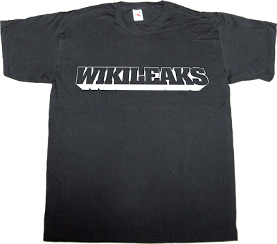 wikileaks Julian Assange t-shirt ephemeral-t-shirts