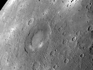 Cráter Rachmaninoff en Mercurio