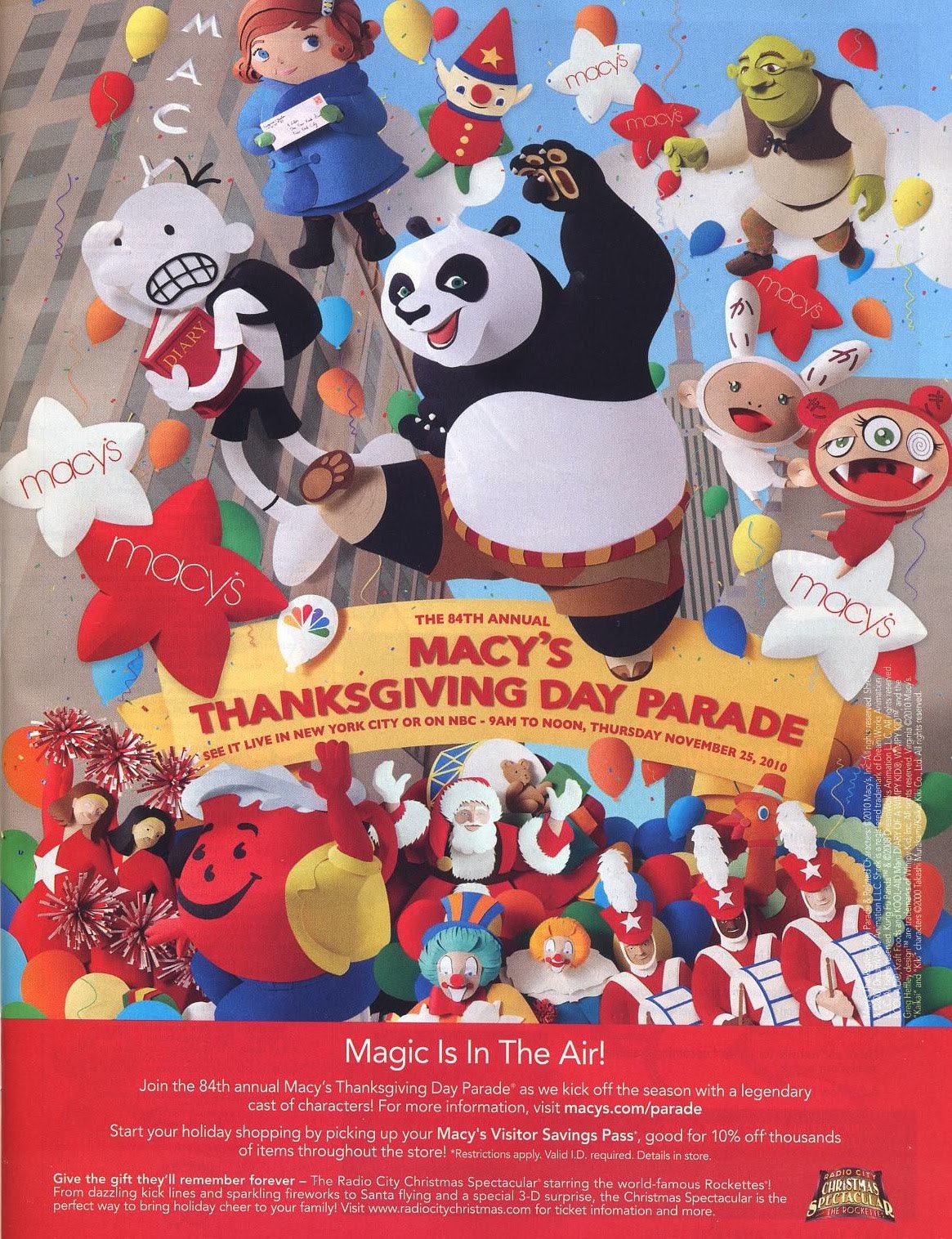Macy's Thanksgiving Day Parade Poster