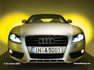 Audi A5 Car Desktop Wallpaper - Front View