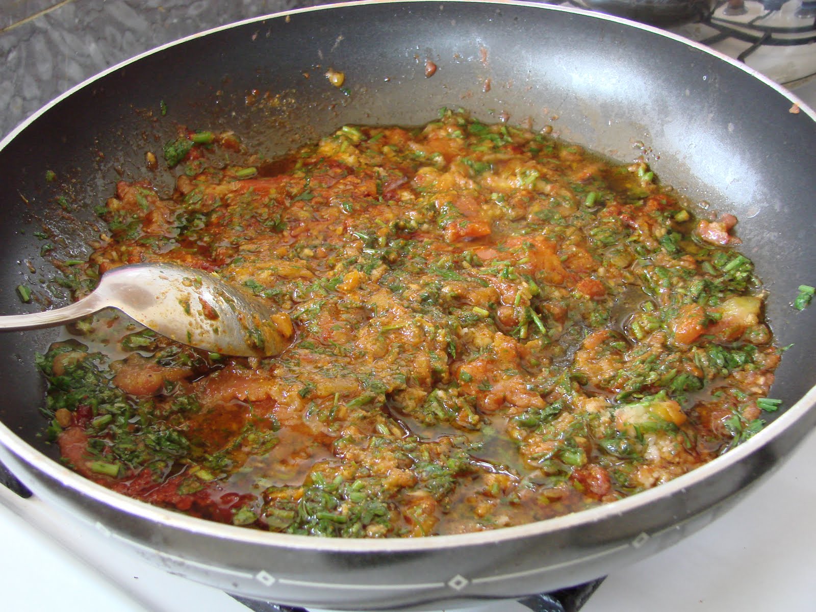 Halal Mama: Zaalouk (Eggplant Salad) 