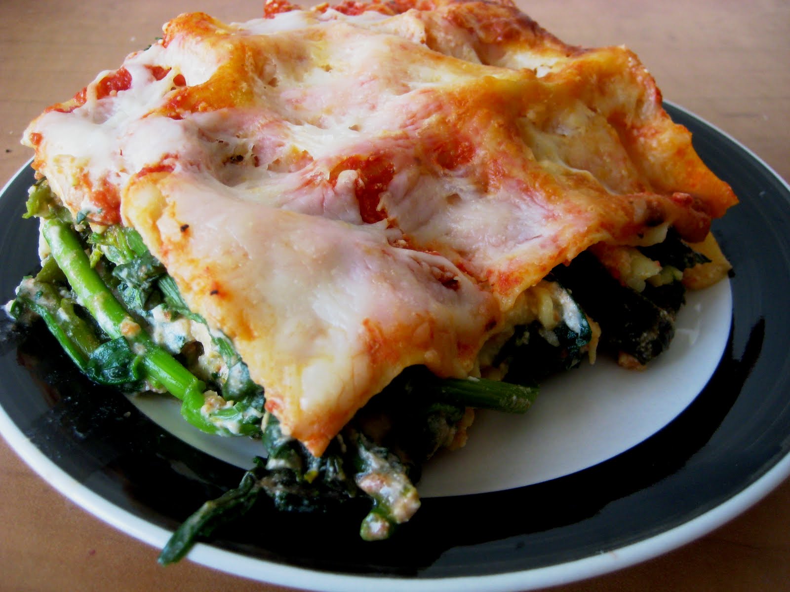 Vegetarian Lasagna with Broccoli Rabe | Joanne Eats Well With Others