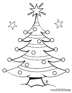 Christmas Tree Coloring Pages