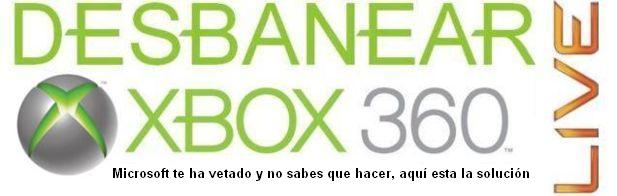 DESBANEAR XBOX 360