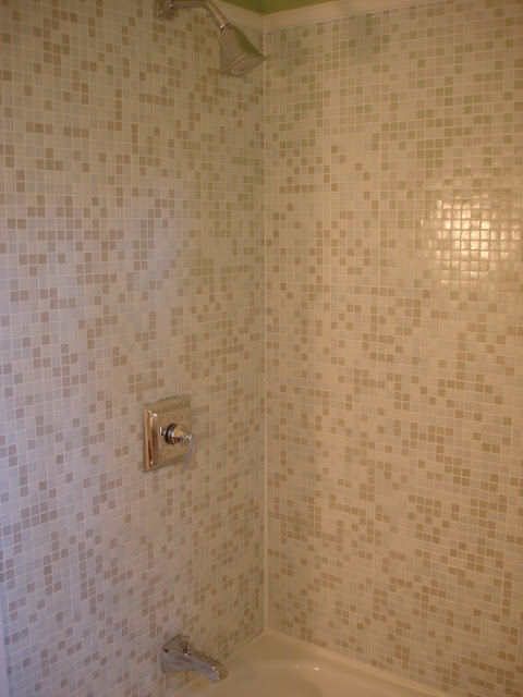 mosaic tile bathroom remodel
