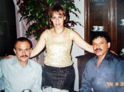 Fernando, Mirian e Alfredo Gonzales