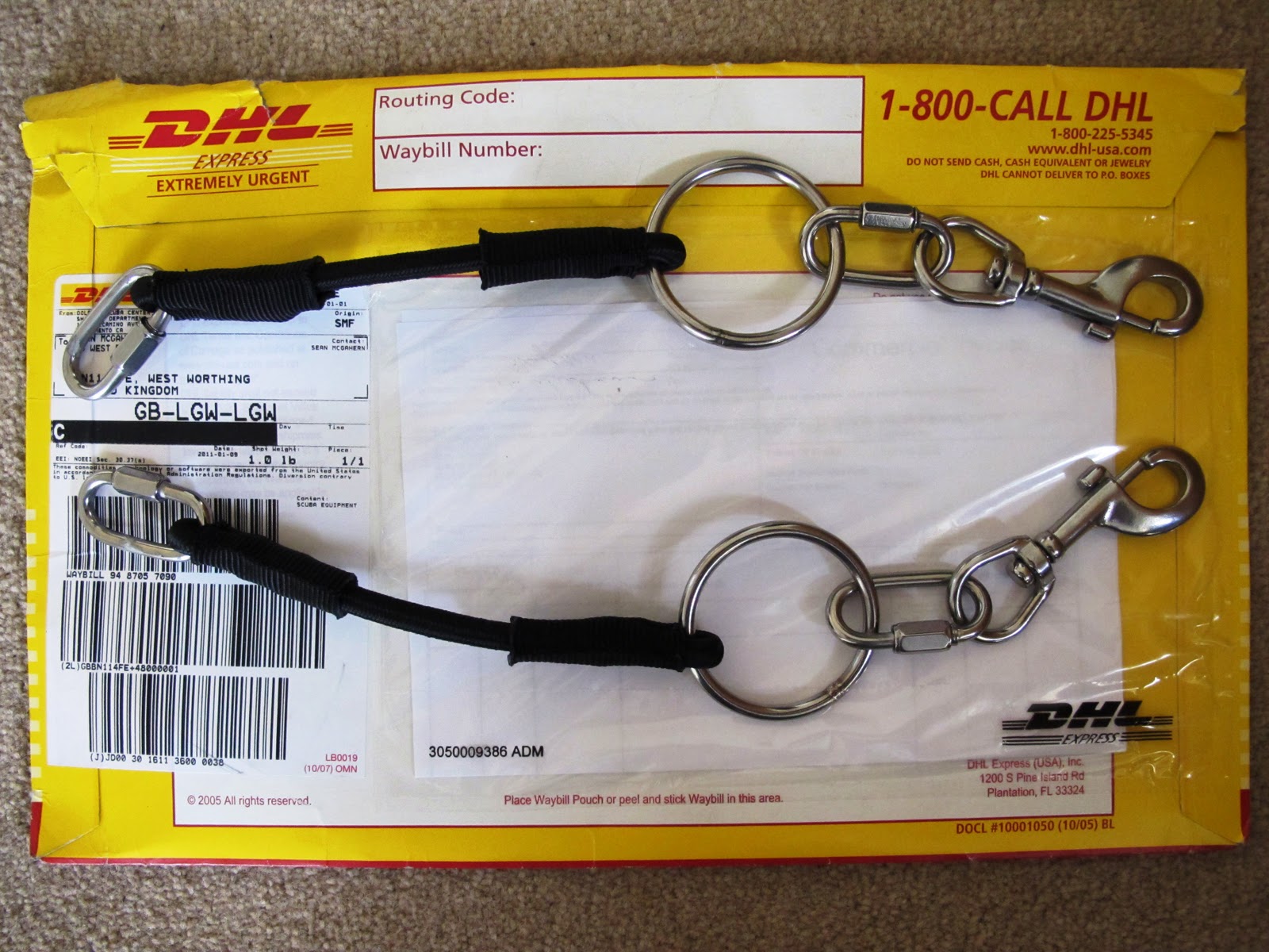 dive rite ring bungee system
