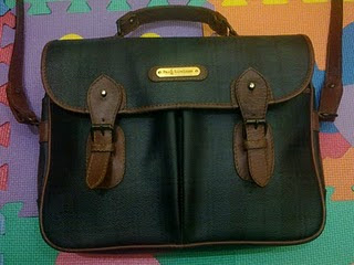 Ralph Lauren Handsome Tartan Messenger Bag(SOLD)