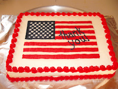American Flag Cake