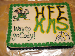 Holy Fam. Elem/Kennedy Mid. School Cake