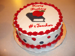 #1 Teacher Cake