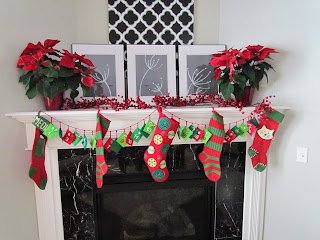 Little Bean Workshop: Advent Calendar Garland Tutorial