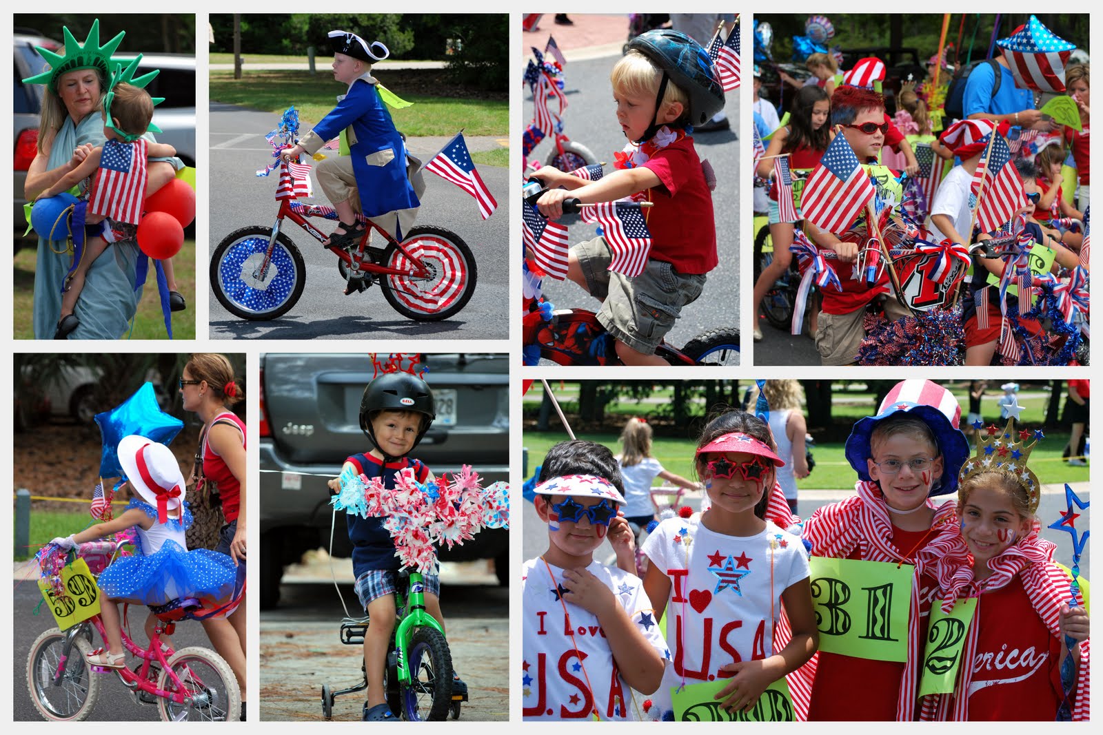 Flour Power Hilton Head Island celebrates 4th of July with a parade...