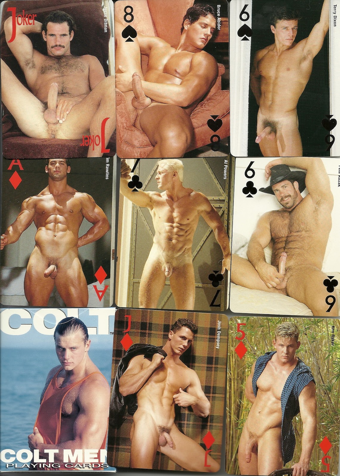 Classic Porn Cards - Gay Porn Playing Cards | Gay Fetish XXX