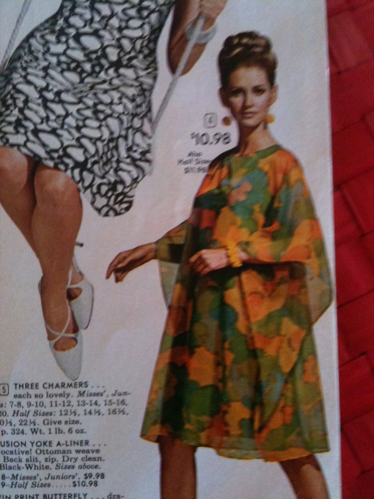The Orange Tent Dress 1967 Tent Dresses
