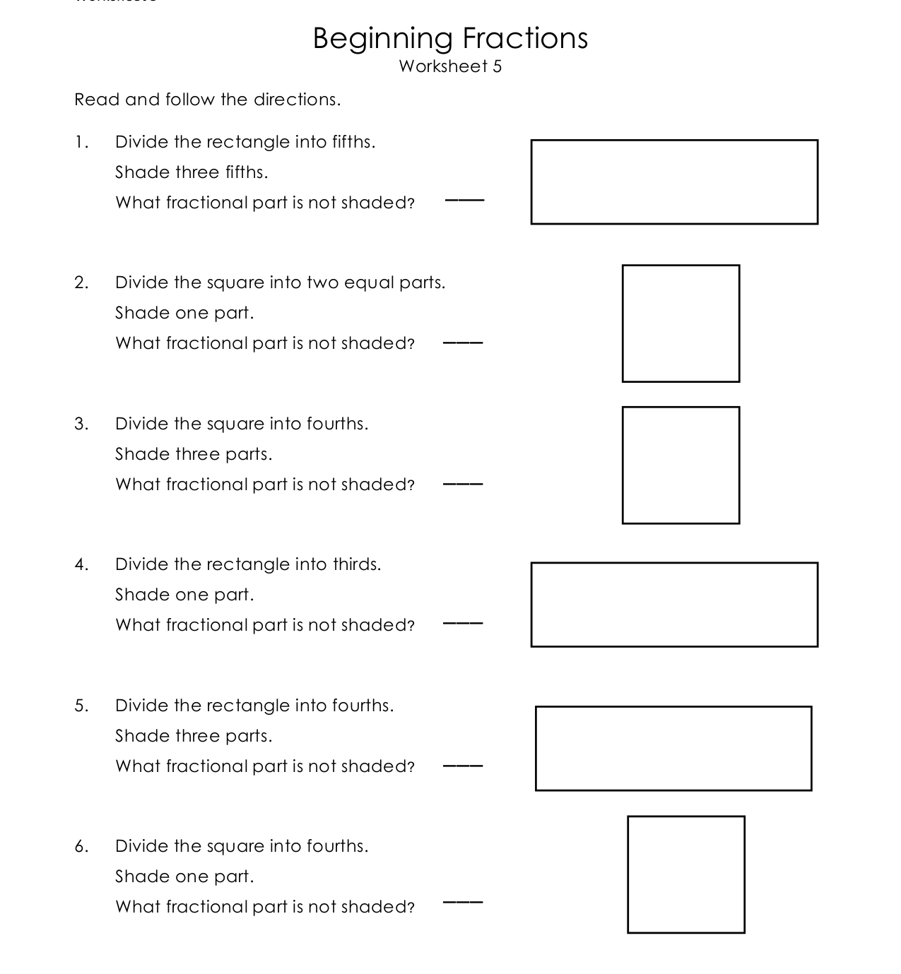 Empowering new ideas of education to upbring the child: Learn Fractions