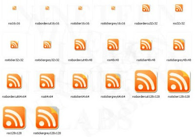 Orange RSS Icons