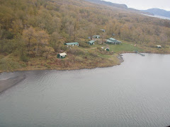 Saltery Lake Lodge from Bill's airplane