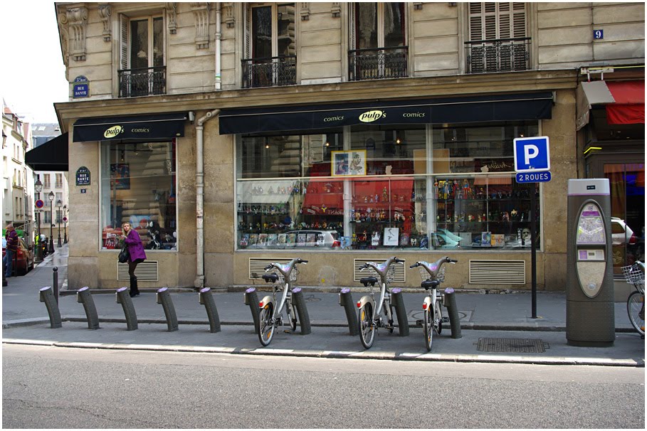 Pikseldused Comic Shops in Paris 2010 overview