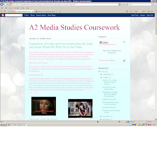 A2 Media Studies Coursework