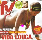 Rita Pereira topless <br>na TvGuia