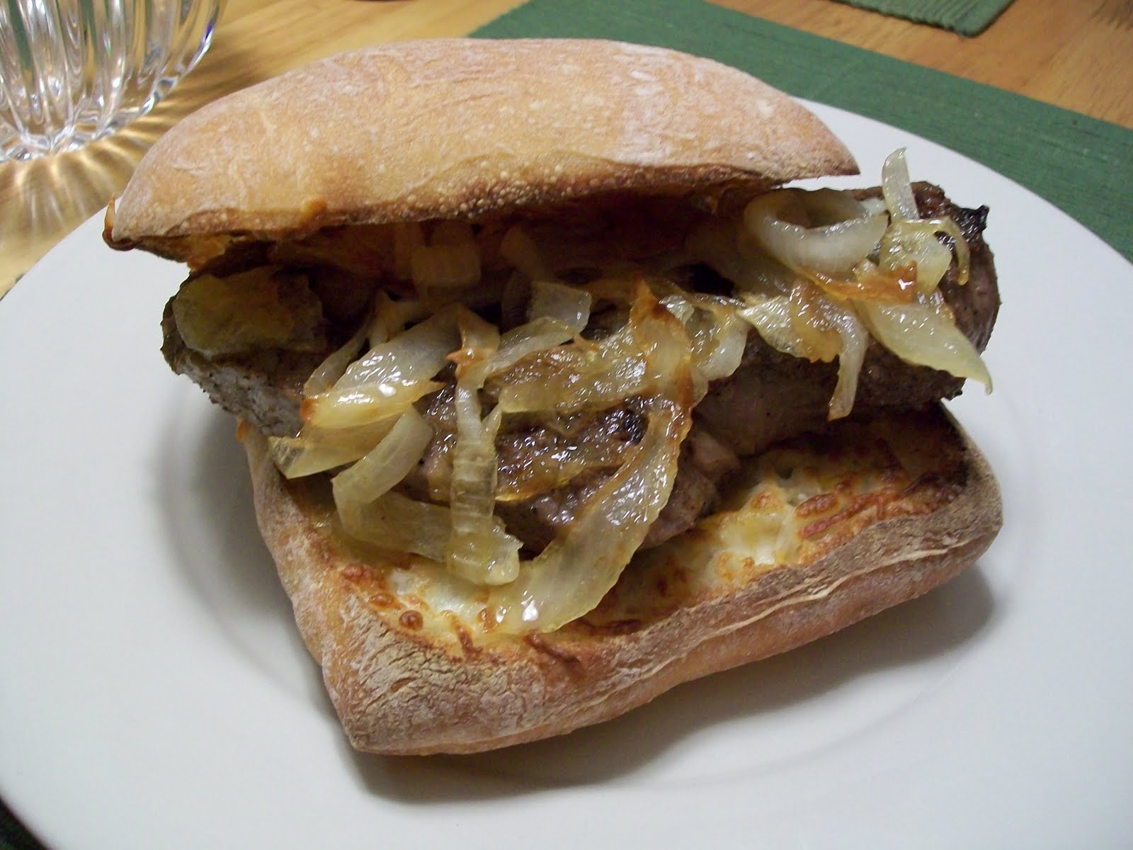 Elizabeth's Cooking Experiments Murray's Steak Sandwiches (a la Target