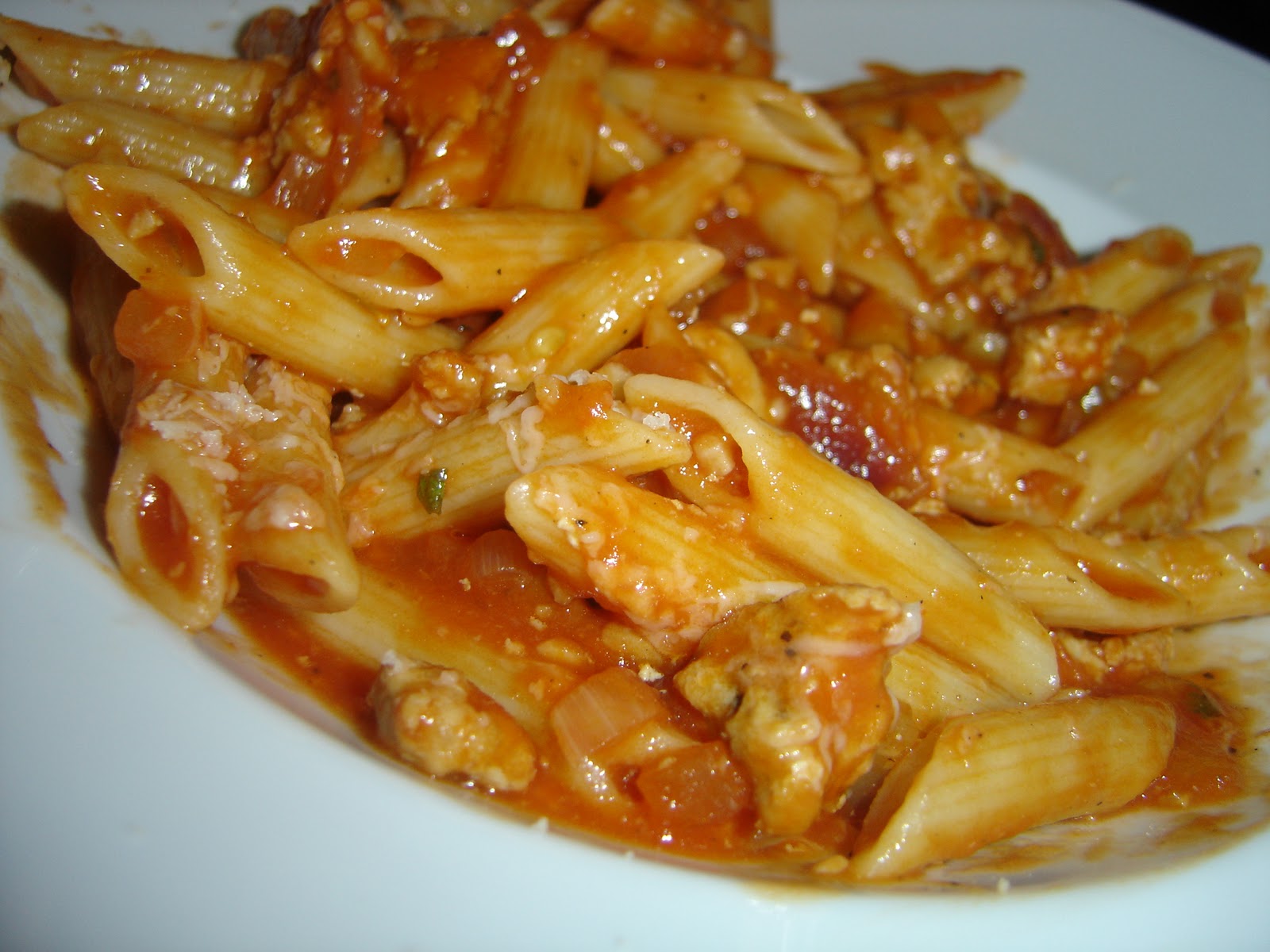 Elizabeth's Cooking Experiments Chicken Bolognese