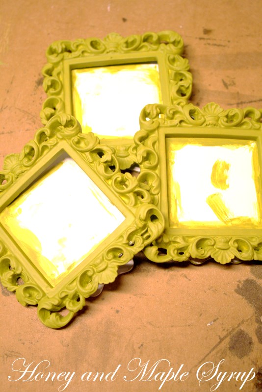 Honey and Maple Syrup: Mini Picture Frames