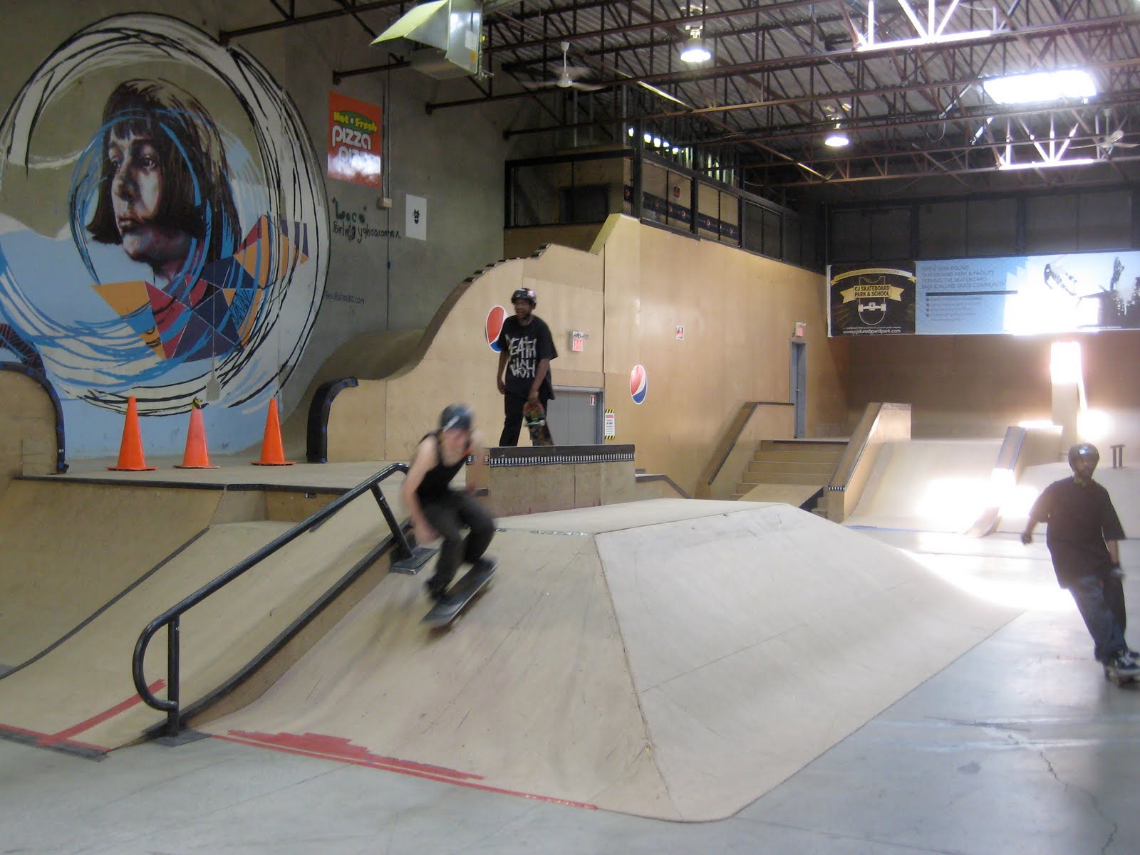 OASIS SKATEBOARD FACTORY SK8Sesh at CJ Skateboard Park & School