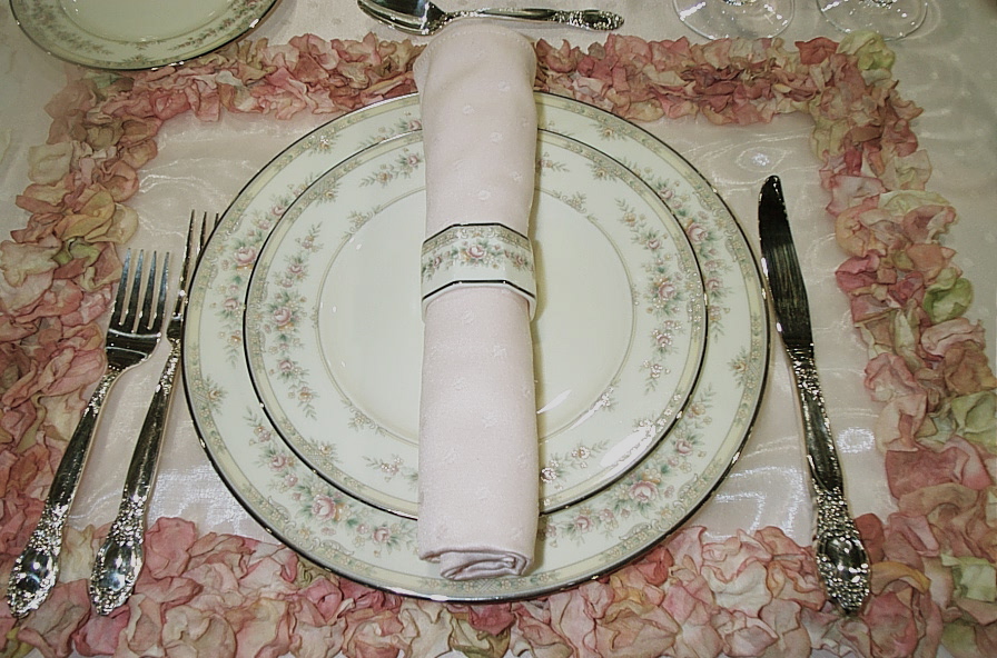 Correct Table Setting Artistic Themed Tables