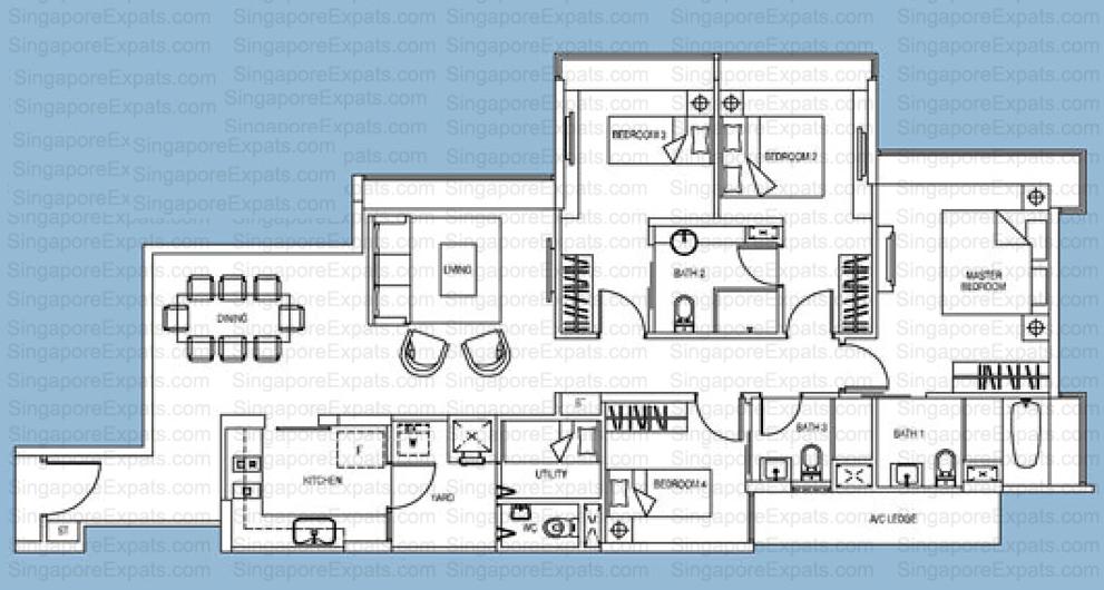 Property Bloom For Sale / Rent CONDO Yew Tee Residences at Choa Chu Kang