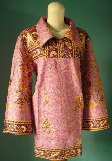 Blus Tunik Batik Unik yang cantik dan murah dari okrek 