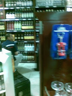 Mikey Arroyo in Liquor Section