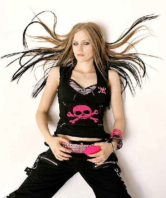 avril lavigne pictures of her hair