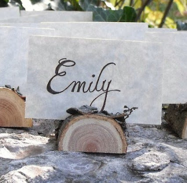 Tree Branch Place Card Holders