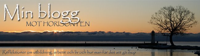 Min blogg mot horisonten