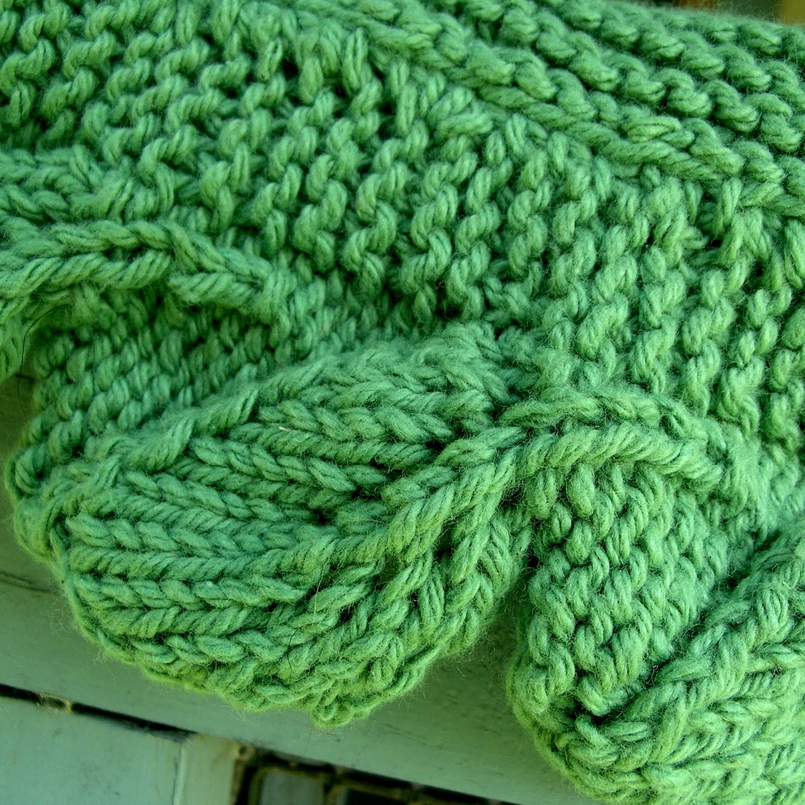 Pickin' Knits Pattern Co Lovely Leaves Washcloth Pattern