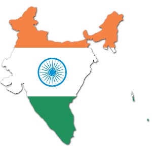 india map flag