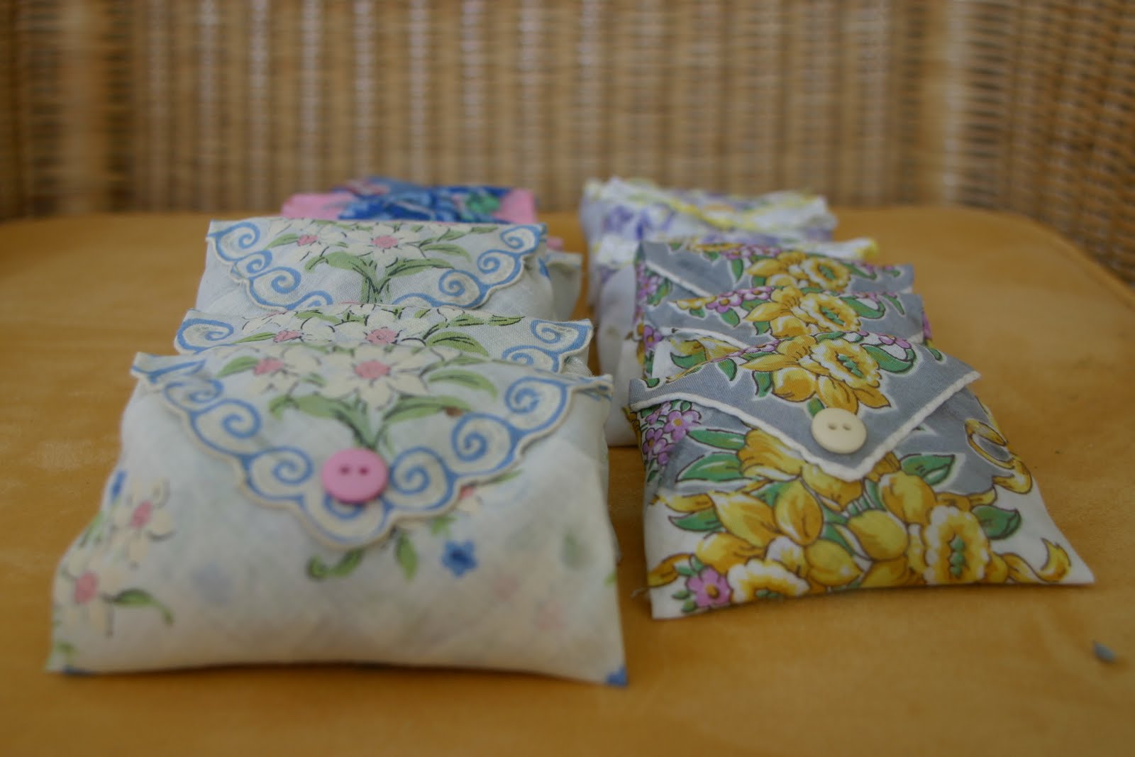 homemade lavender sachets... B. B.