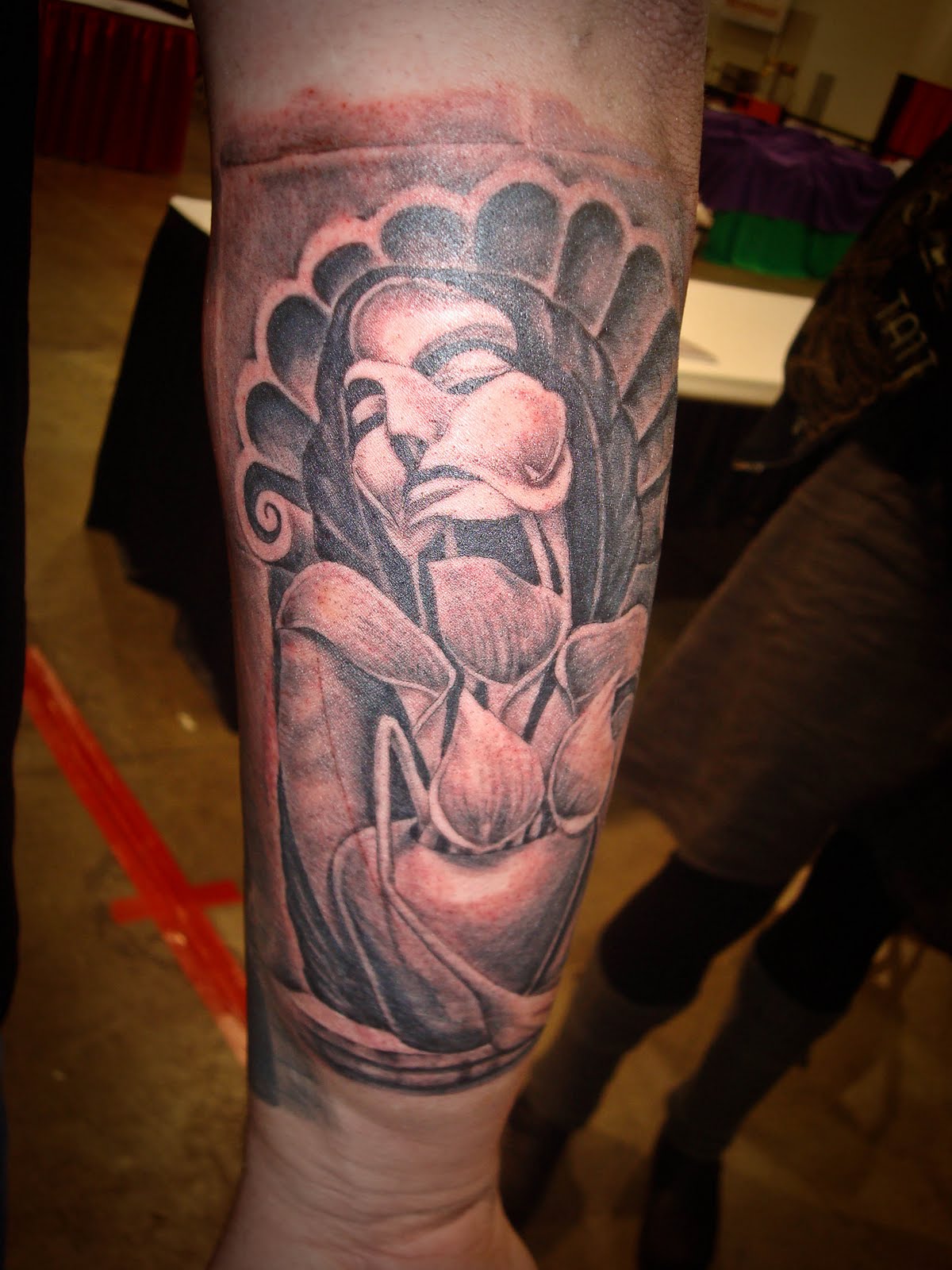 Rebirth Tattoo by Vinnie 1st Booth at SLC Tattoo Convention