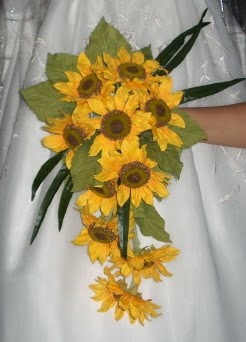 Bouquet Bridal: Sunflower Bouquets