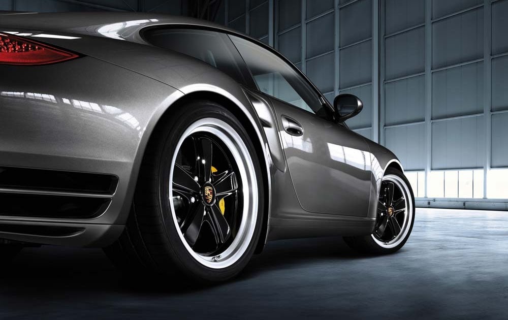For Wheels: 19-inch Sport Classic wheels available for retrofitting on the  Porsche 911