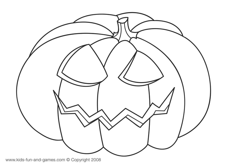 Free Coloring Pages Halloween Coloring Pages Collection 2010