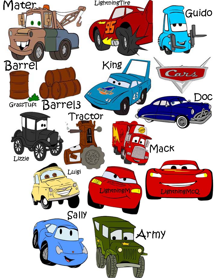 free disney pixar cars clipart - photo #24
